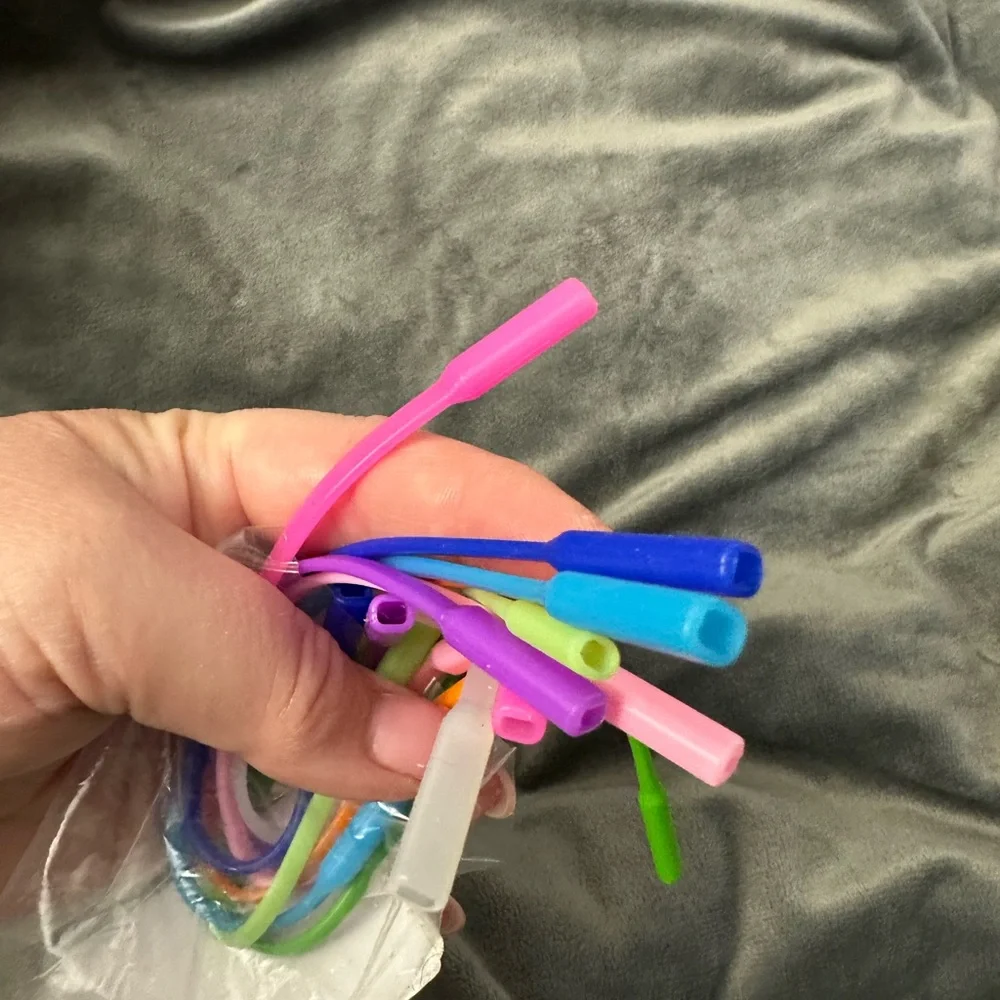Colorful Kids Silicone Eyeglasses Safety Straps